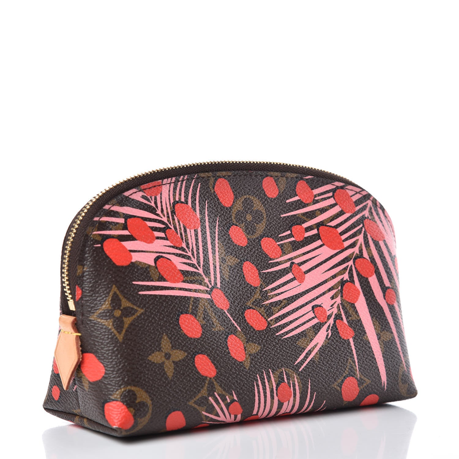 Louis Vuitton Monogram Jungle Dots Cosmetic Pouch Sugar Pink Poppy 3 of 9
