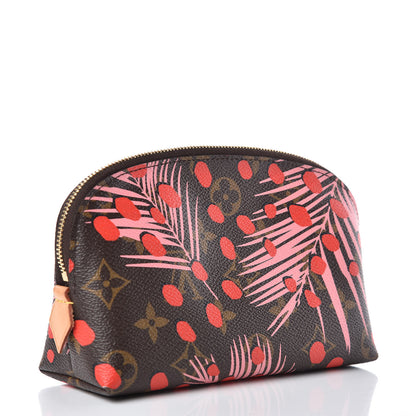 Louis Vuitton Monogram Jungle Dots Cosmetic Pouch Sugar Pink Poppy 3 of 9