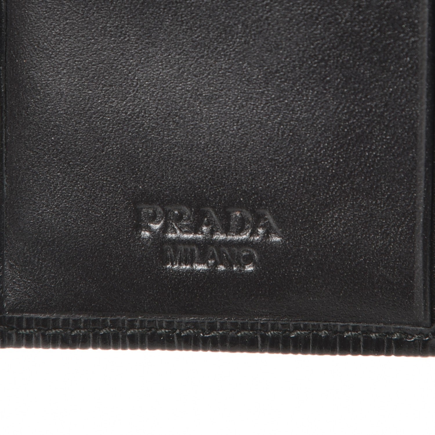 Prada Vitello Move Bi-Fold Wallet Nero Black 6 of 9