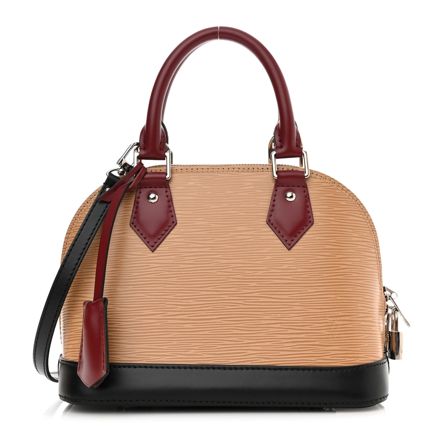 Epi Tri-Color Alma BB Vanilla Fuchsia Black
