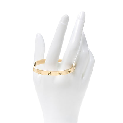 Cartier 18K Yellow Gold LOVE Bracelet 16 2 of 7