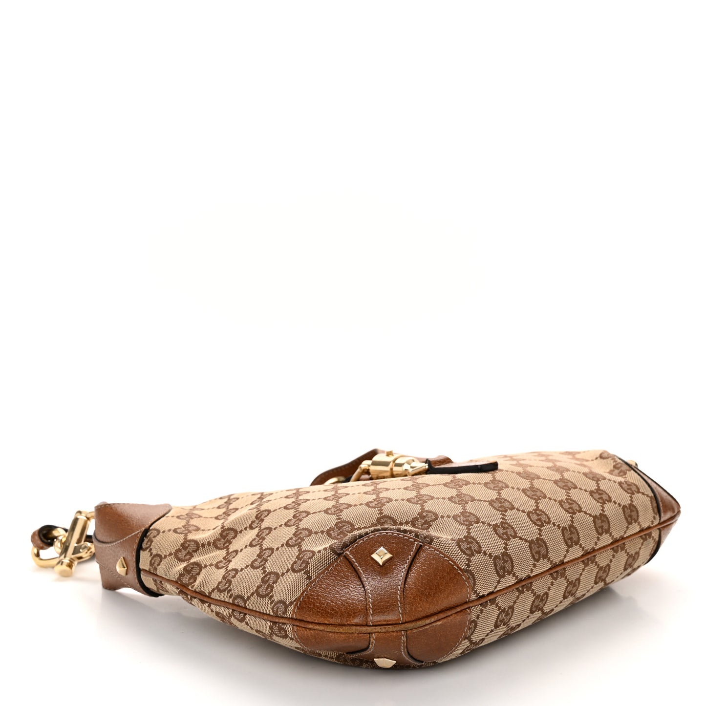 Monogram Piston Lock Jackie O Hobo Dark Brown