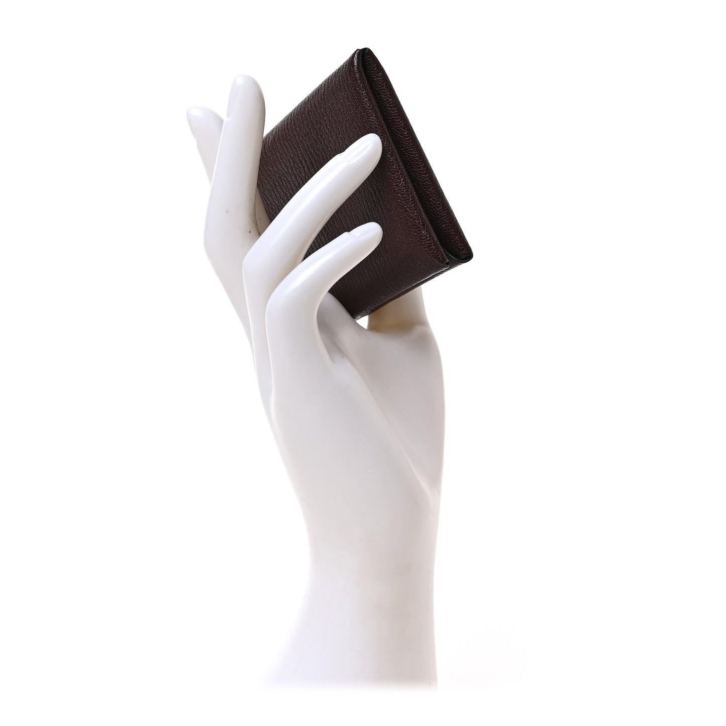 Chevre Mysore Verso Calvi Card Case Rouge Sellier Bleu Electrique