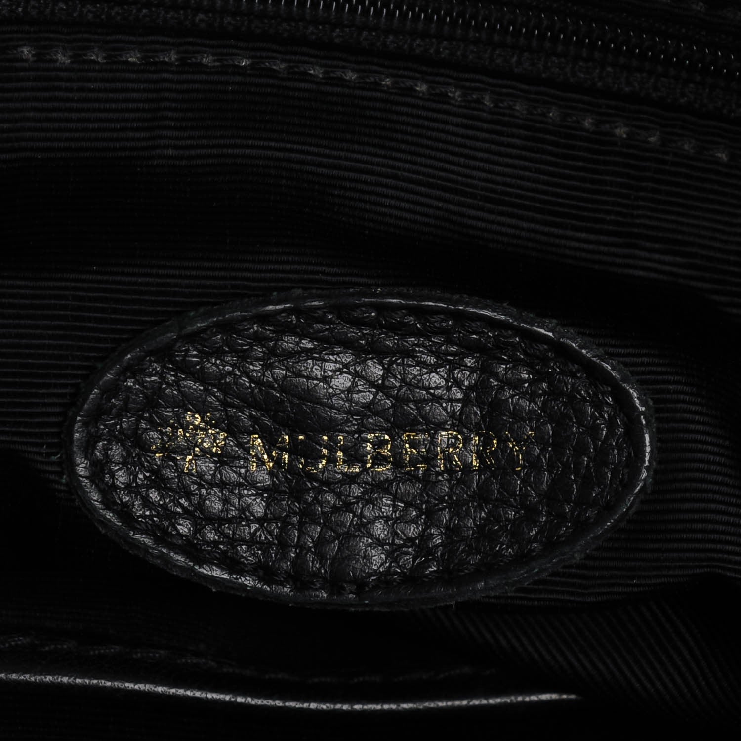 Mulberry Spongy Calfskin Mabel Hobo Black 5 of 8