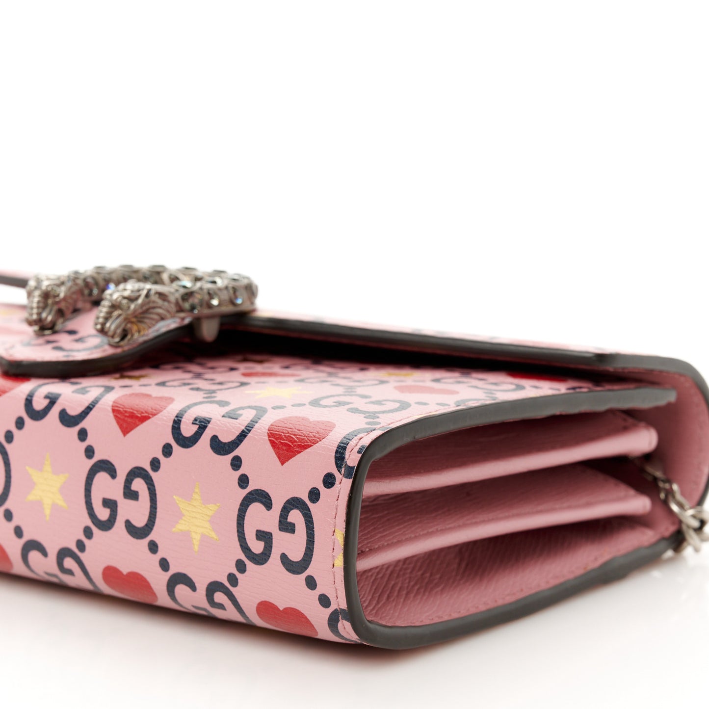 Calfskin Valentine's Day Exclusive Mini Dionysus Chain Wallet