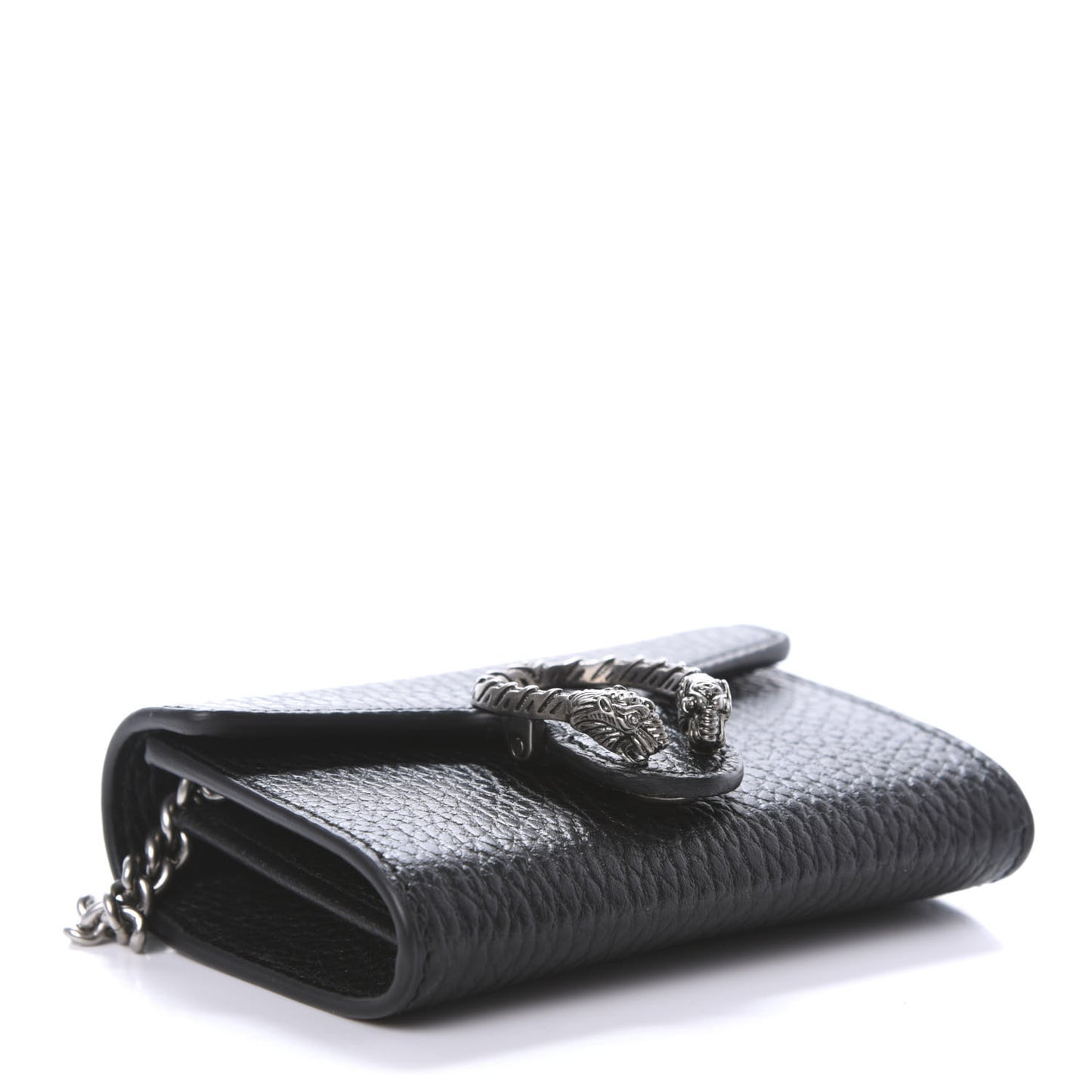 Calfskin Dionysus Coin Purse Black