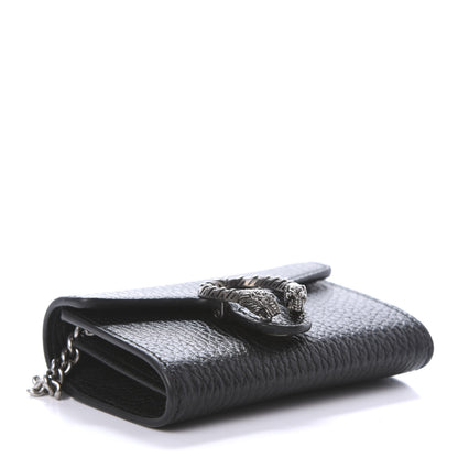 Gucci Calfskin Dionysus Coin Purse Black 4 of 10