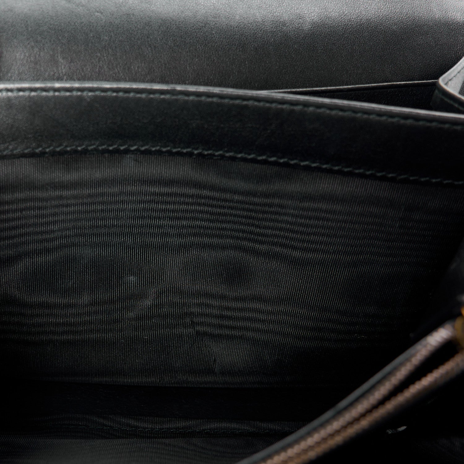Gucci Calfskin Matelasse GG Marmont Chain Wallet Black 11 of 11
