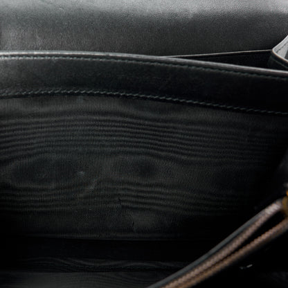 Gucci Calfskin Matelasse GG Marmont Chain Wallet Black 11 of 11