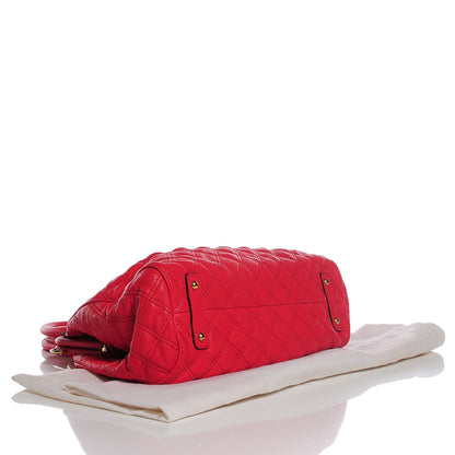 Marc Jacobs Calfskin Quilted Stam Coral 4 of 10
