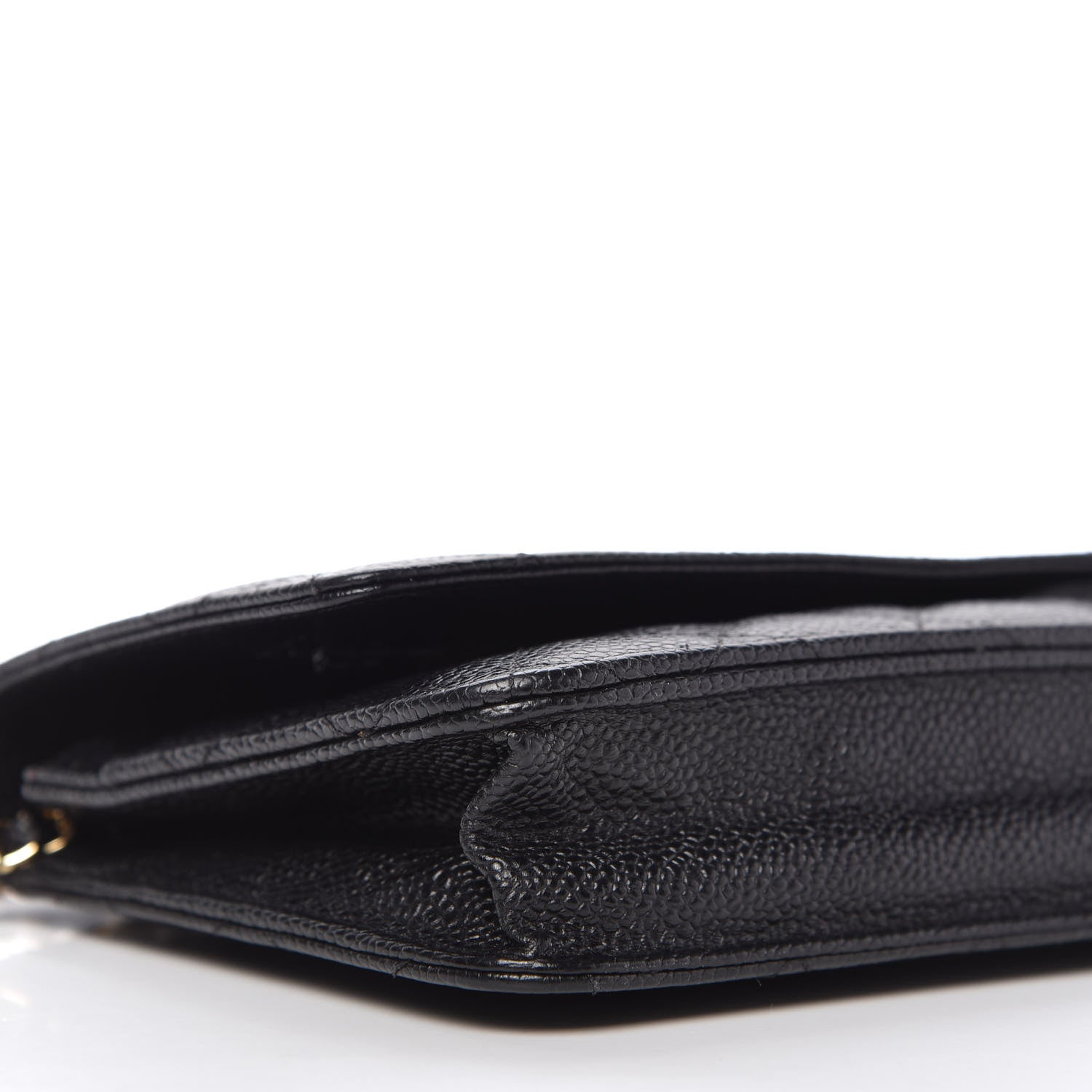 Chanel Caviar Quilted Wallet On Chain WOC Black 6 of 11