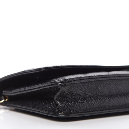 Chanel Caviar Quilted Wallet On Chain WOC Black 6 of 11