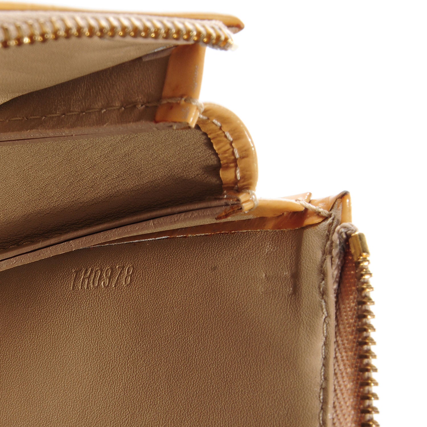 Louis Vuitton Vernis Lexington Pochette Beige 7 of 7