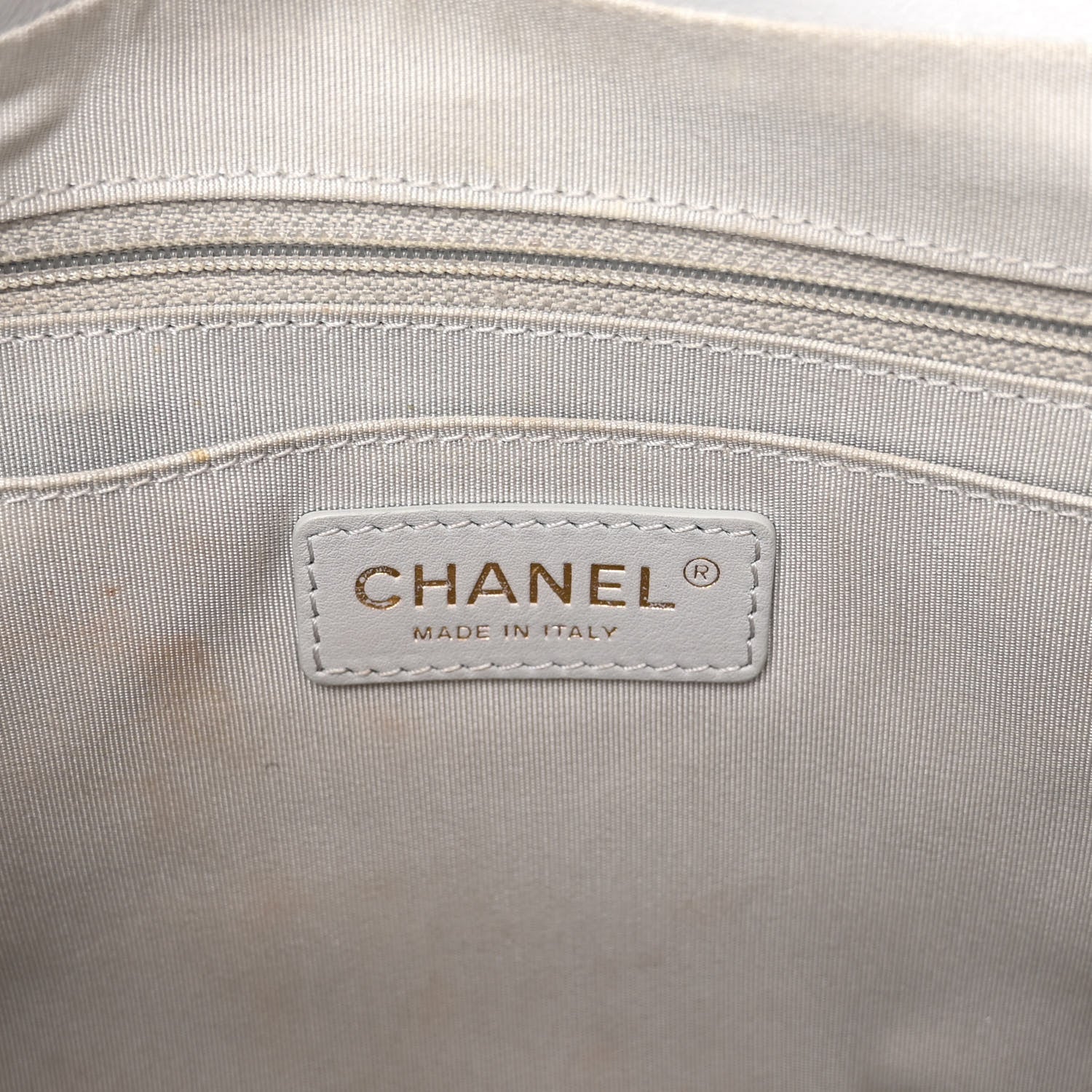 Chanel Calfskin Quilted Large Urban Spirit Backpack Grey 6 of 12