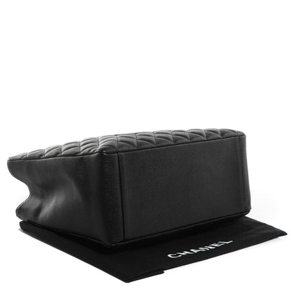 Chanel Caviar Grand Shopping Tote GST Black 4 of 7