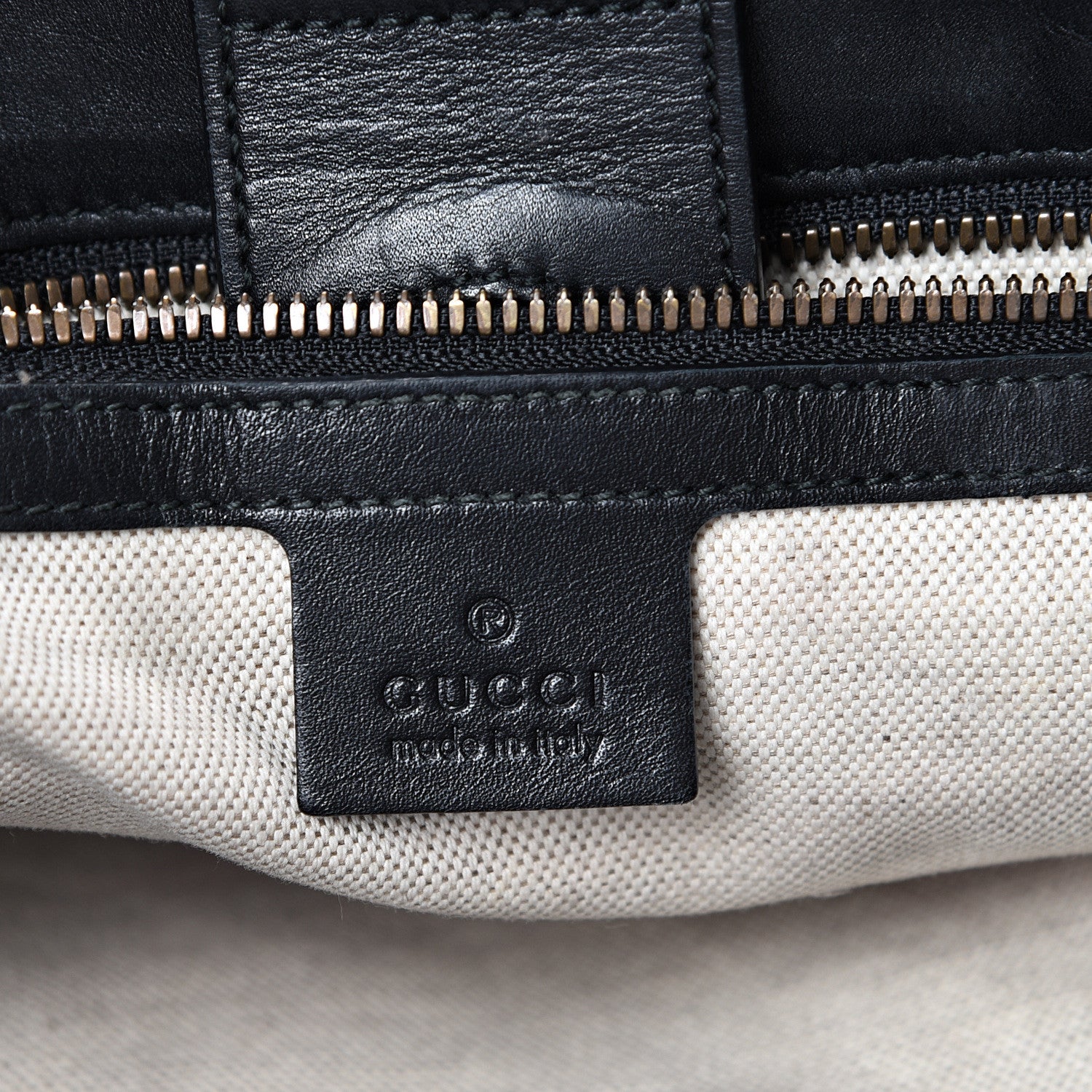 Gucci Soft GG Supreme Monogram Kingsnake Vertical Tote Black 5 of 16