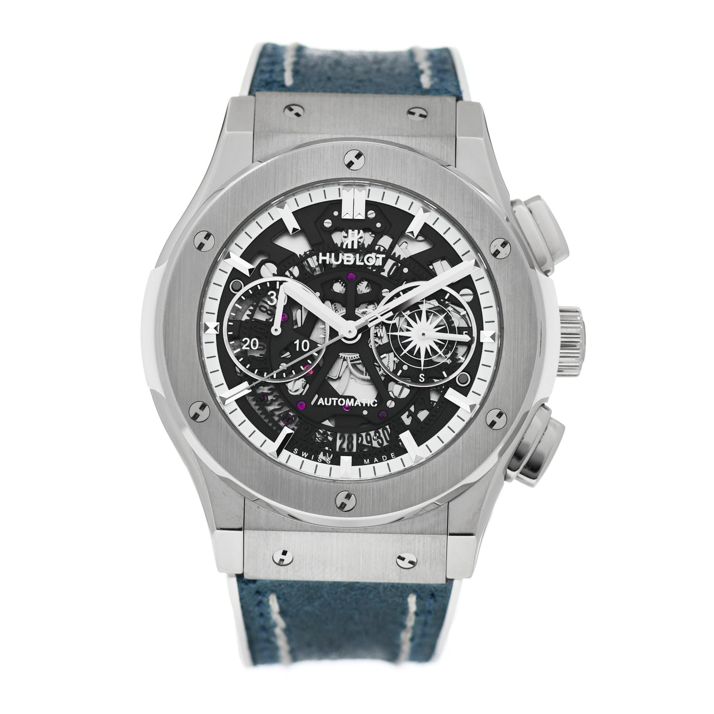 Titanium Rubber 45mm Classic Fusion Aerofusion Limited Edition "La Grande Odyssee" Automatic Watch Black 525.NX.0129.VR.LGO16