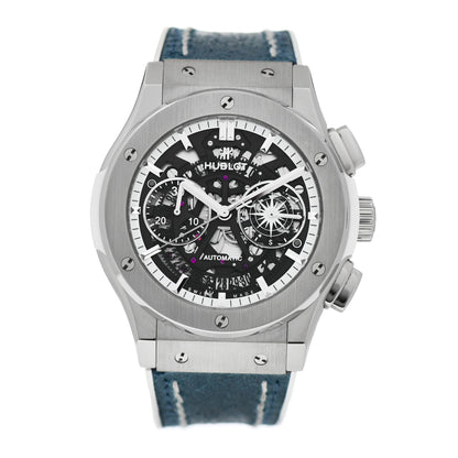 Hublot Titanium Rubber 45mm Classic Fusion Aerofusion Limited Edition "La Grande Odyssee" Automatic Watch Black 525.NX.0129.VR.LGO16 1 of 4