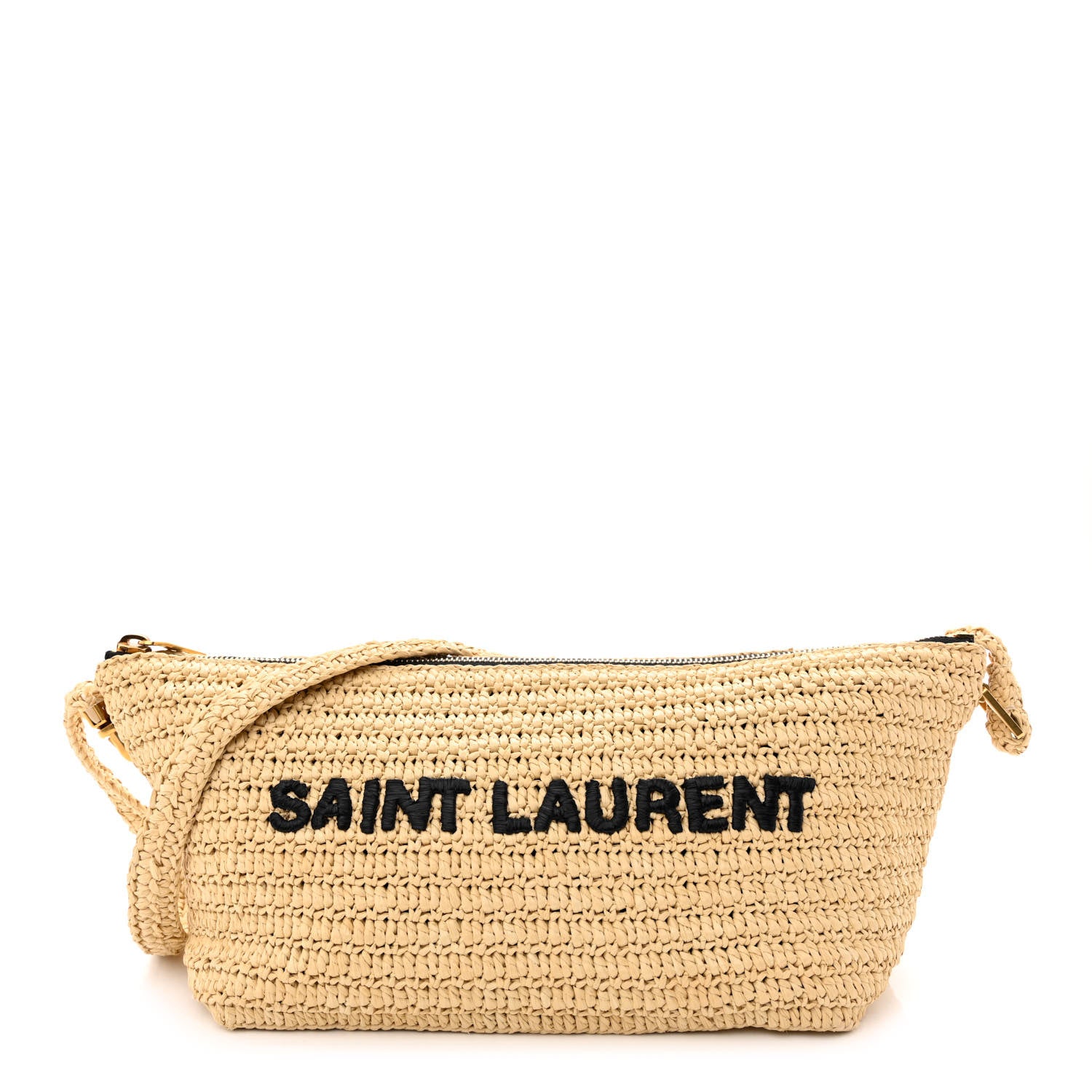 Saint Laurent Raffia Le Crossbody Naturel 1 of 10