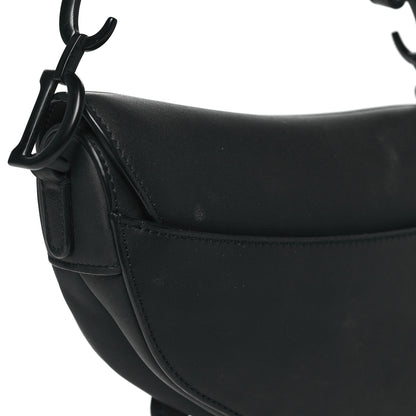 Christian Dior Ultra Matte Calfskin Mini Saddle Bag Black 12 of 12