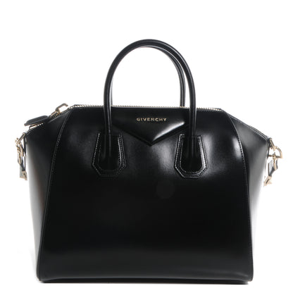 Givenchy Shiny Lord Calfskin Medium Antigona Black 1 of 10