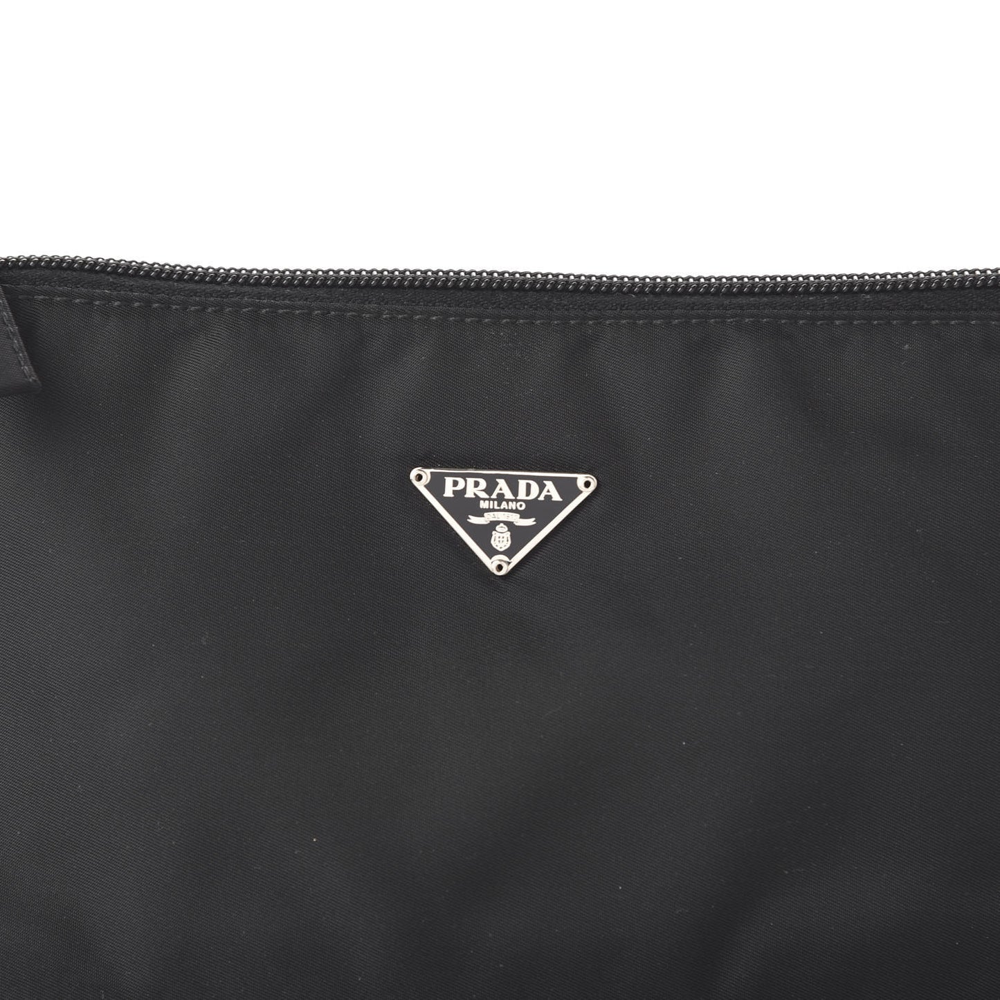 Tessuto Nylon Pochette Bag Black