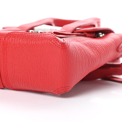 3.1 Phillip Lim Textured Calfskin Mini Pashli Satchel Red 10 of 12