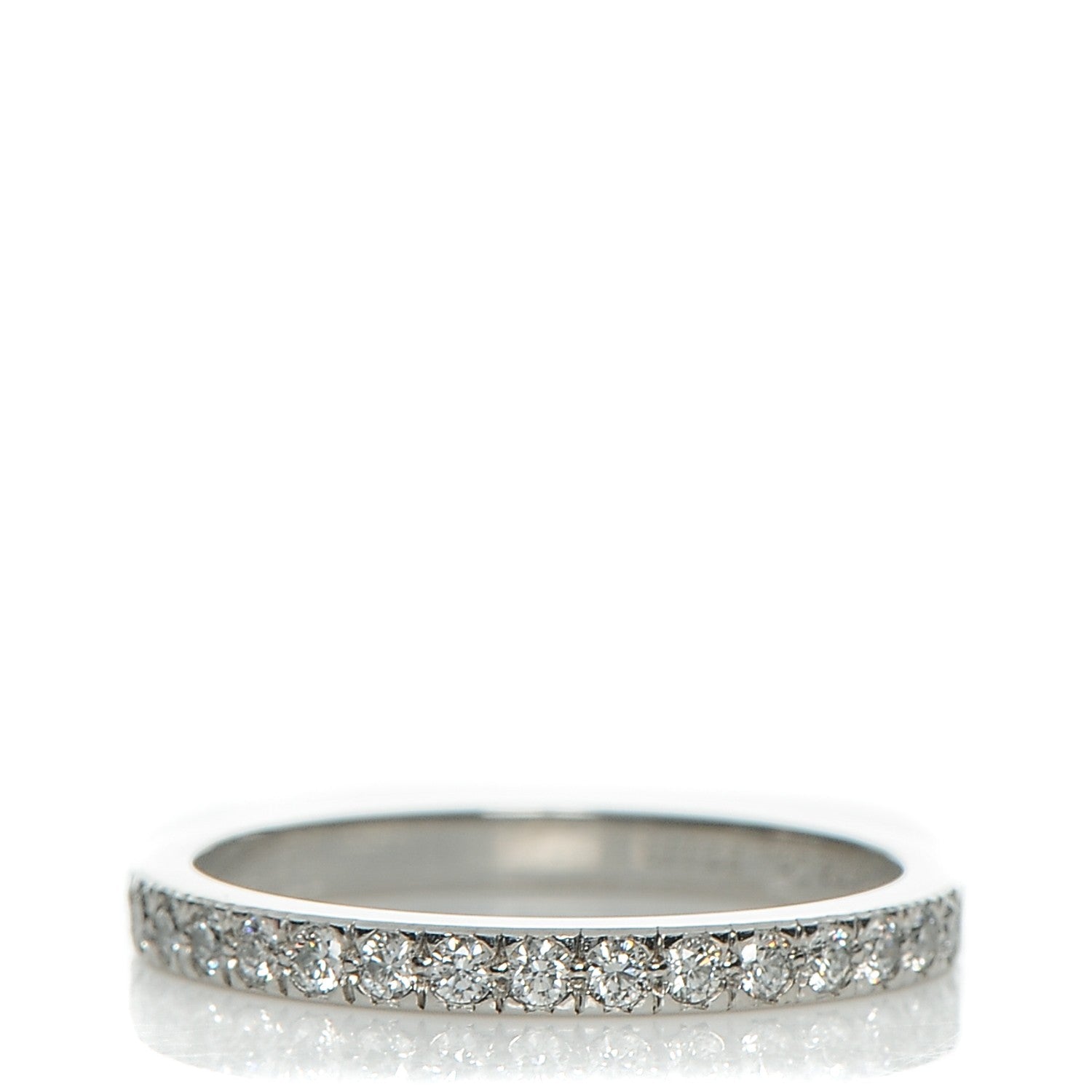 Tiffany Platinum Diamond .34 ct Novo Ring 6 1 of 4