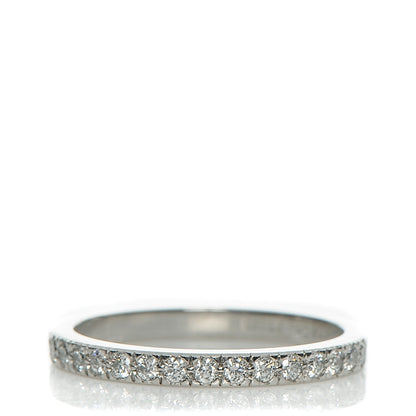 Tiffany Platinum Diamond .34 ct Novo Ring 6 1 of 4