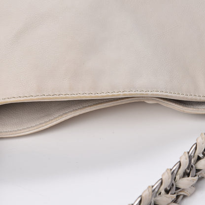 Chanel Calfskin Large East West Modern Chain Tote White 20 of 21
