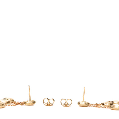 Marco Bicego 18K Yellow Gold Siviglia Three Strand Earrings 3 of 5