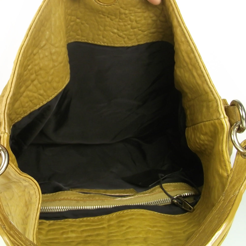Alexander Wang Leather Darcy Slouchy Hobo Mustard 6 of 7