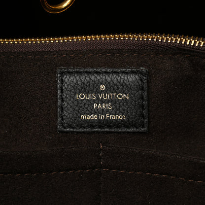 Louis Vuitton Calfskin Monogram Kimono Tote Black 6 of 11