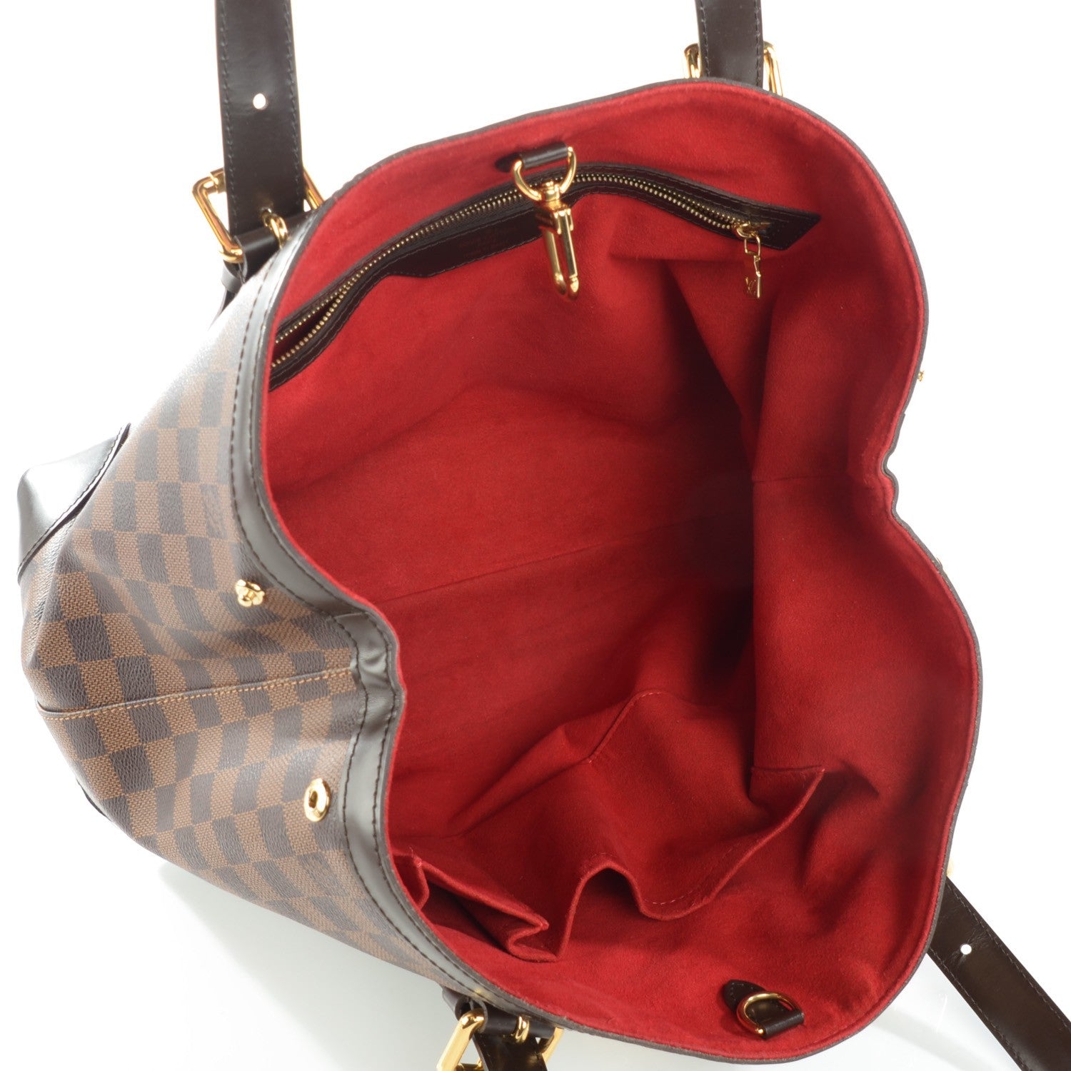 Louis Vuitton Damier Ebene Hampstead MM 7 of 7