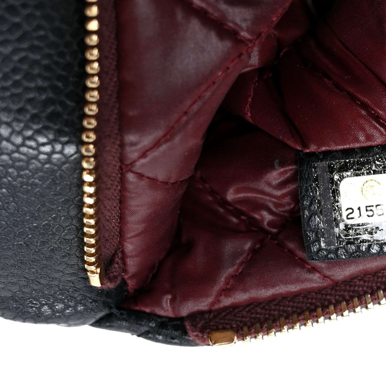 Chanel Caviar Quilted CC Beauty Clutch Black 8 of 10