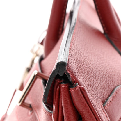 Hermes Taurillon Clemence JPG Birkin 42 Rouge H 24 of 25