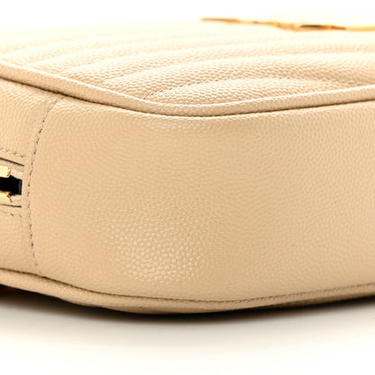 Saint Laurent Grain De Poudre Matelasse Monogram Mini Lou Camera Bag New Powder 9 of 12
