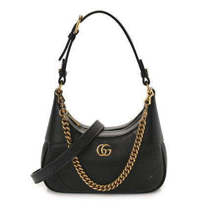 Gucci Goatskin Small Aphrodite Shoulder Bag Black 1 of 10