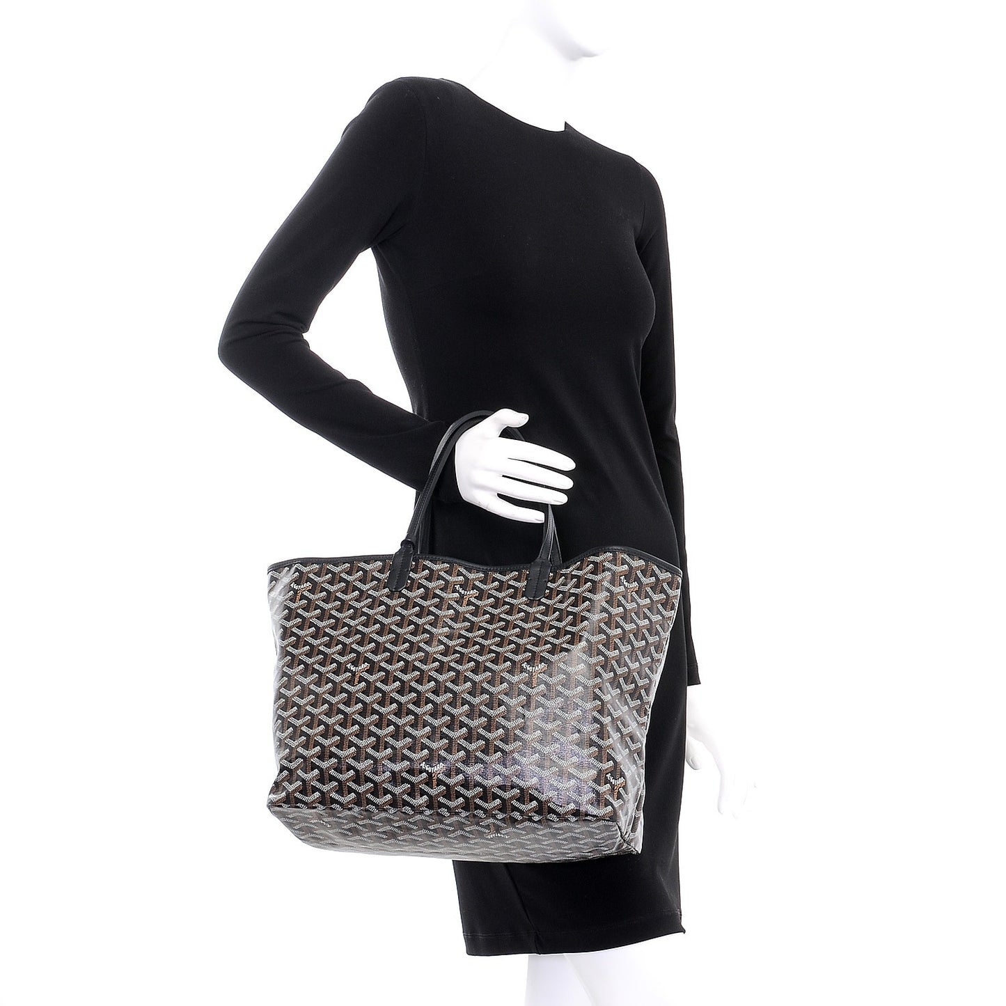 Goyardine Saint Louis PM Black