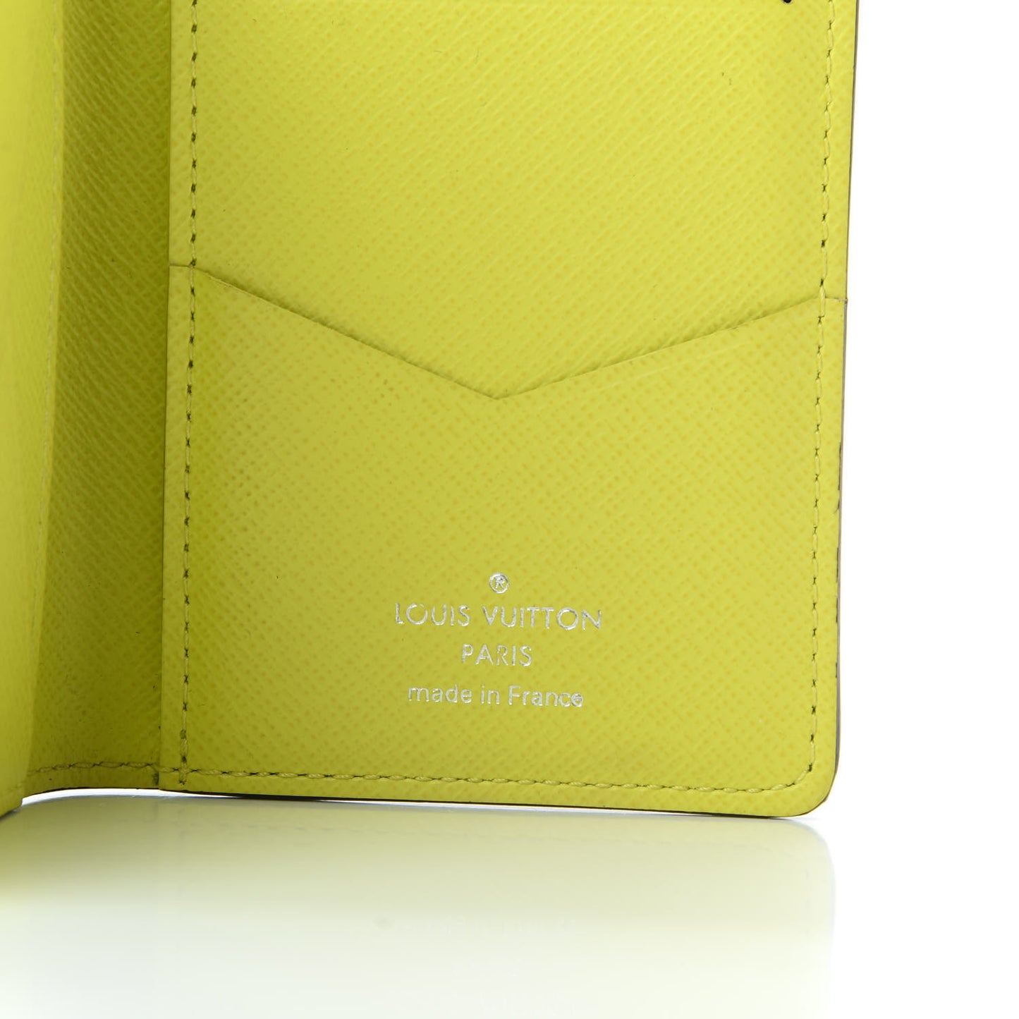 Monogram Taiga Pocket Organizer Yellow