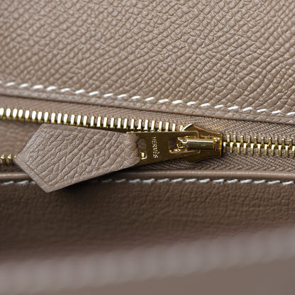 Hermes Epsom Kelly Sellier 32 Etoupe 27 of 37