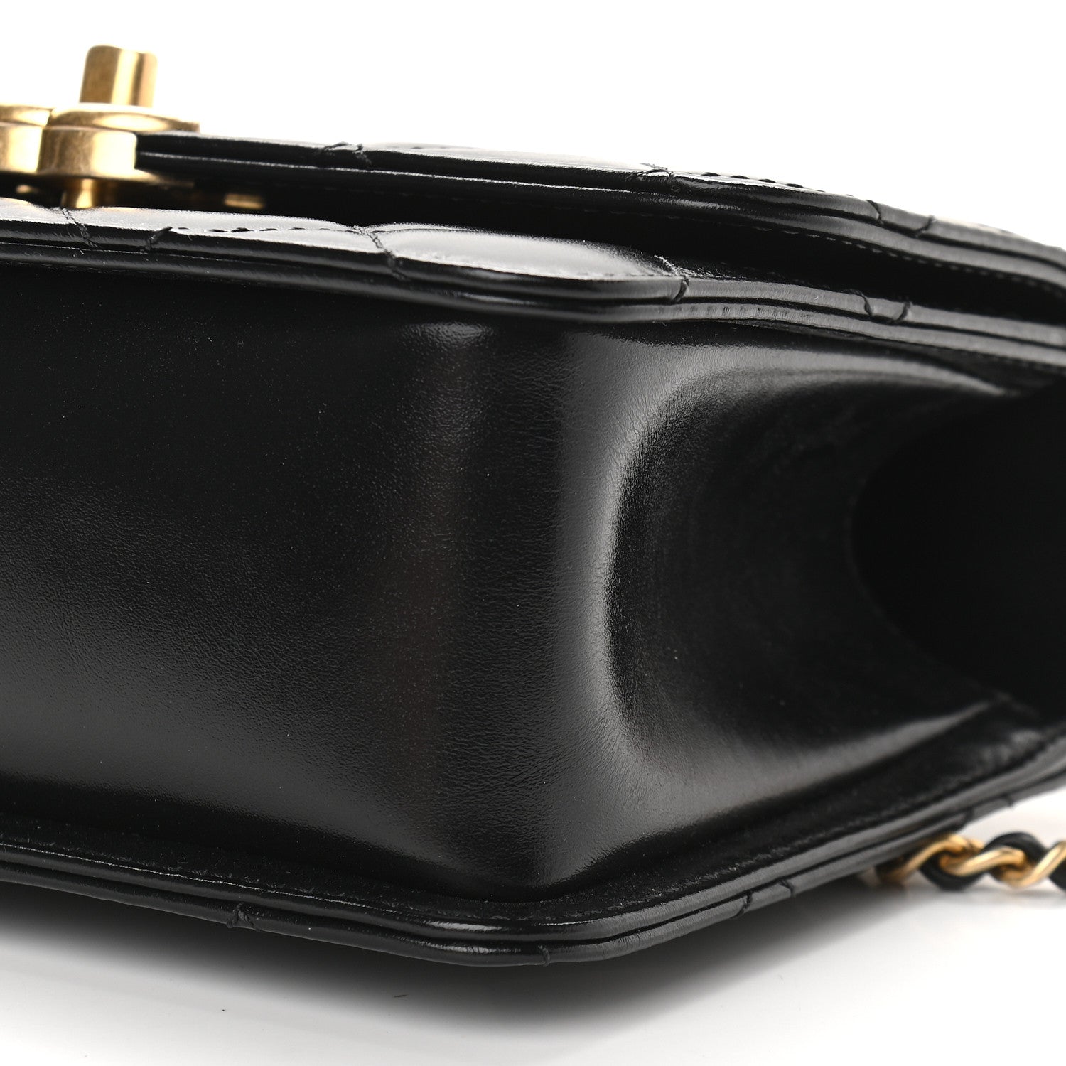Chanel Calfskin Quilted Mini Perfect Fit Flap Black 9 of 9