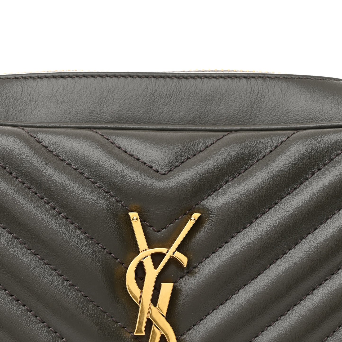 Calfskin Matelasse Monogram Lou Camera Bag Fog
