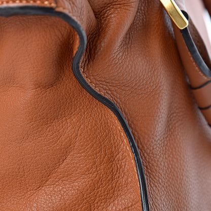 Chloe Calfskin Large Marcie Satchel Tan 10 of 12
