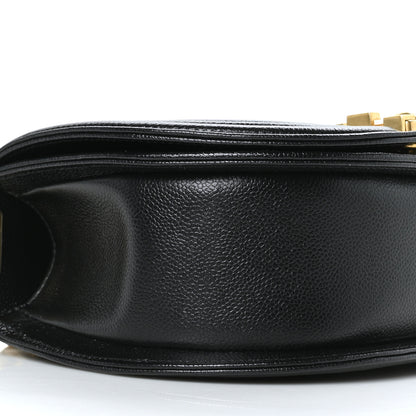 Chanel Caviar Quilted Small Boy Messenger Bag Black 8 of 10