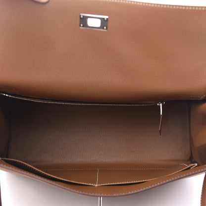 Hermes Togo Kelly Retourne 35 Gold 5 of 11