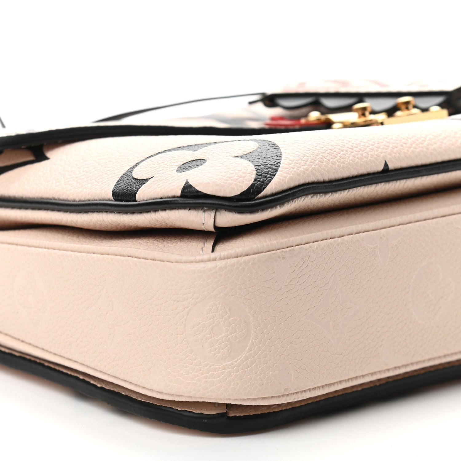 Louis Vuitton Empreinte Monogram Giant Crafty Pochette Metis Creme Black 8 of 9