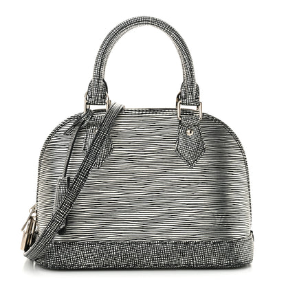 Louis Vuitton Epi Alma BB Platine 1 of 11