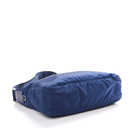 Prada Nylon Vela Saffiano Flat Messenger Bag Royal 3 of 11