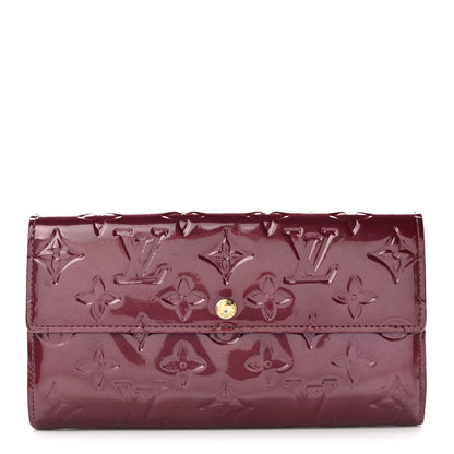 Louis Vuitton Vernis Sarah Wallet Violet 1 of 7